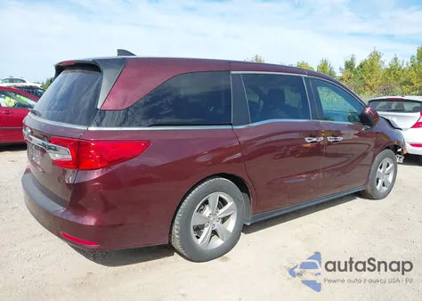 2018 Honda Odyssey Ex-L из США, поврежденный, VIN 5FNRL6H72JB084599
